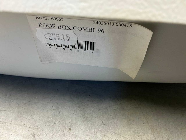 Dakkoffer - afbeelding 3 van  3