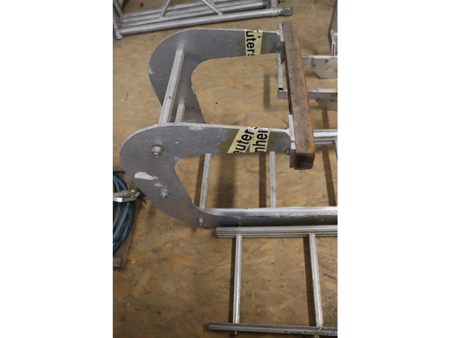 Dakladder met bakje - afbeelding 3 van  9