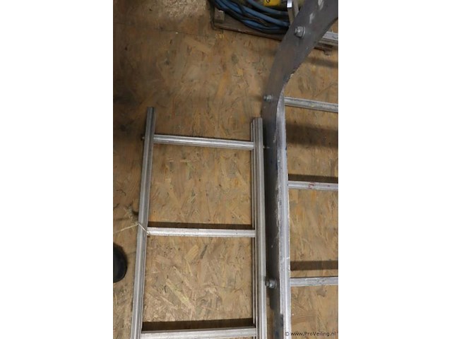 Dakladder met bakje - afbeelding 4 van  9