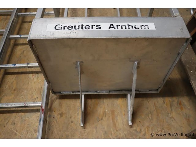 Dakladder met bakje - afbeelding 7 van  9