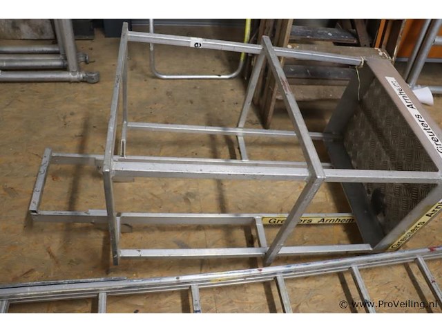 Dakladder met bakje - afbeelding 8 van  9