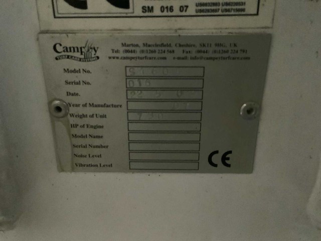 Dakota soilmo mover - 2009 - sm 606 - egalisatiebord - afbeelding 2 van  10