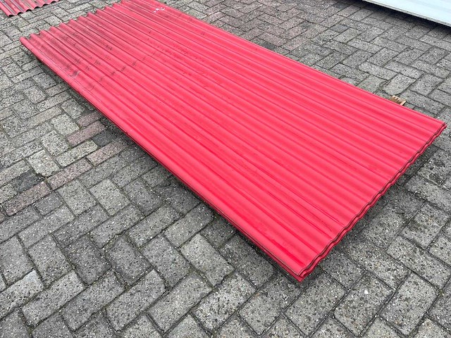 Dakplaten 250x107cm 29 stuks 78m2 nieuw ongebruikt - afbeelding 1 van  4