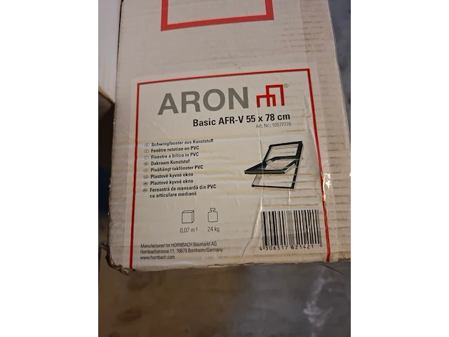 Dakraam met gootstukken aron, basic afr-v 55x78 - afbeelding 2 van  5