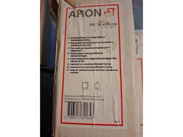 Dakraam met gootstukken aron, basic afr-v 55x78 - afbeelding 3 van  5