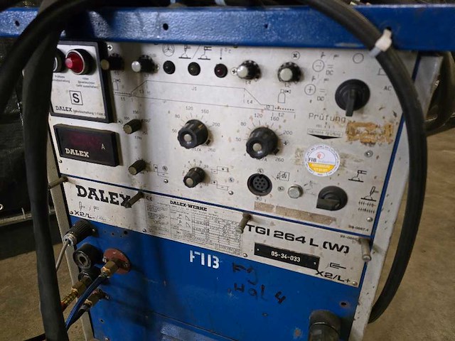 Dalex - tgi 264 l (w) - tig-lasmachine - afbeelding 3 van  6