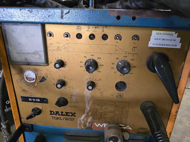 Dalex - tgkl w 57 s - tig-lasmachine - afbeelding 4 van  5