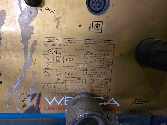 Dalex - tgkl w 57 s - tig-lasmachine - afbeelding 5 van  5