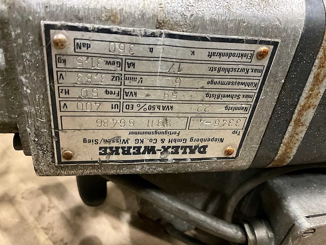 Dalex-werke 3346-4 puntlastang - afbeelding 4 van  5