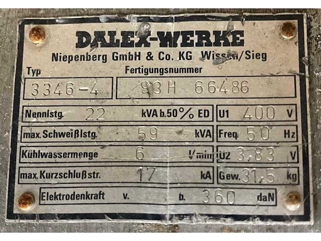 Dalex-werke 3346-4 puntlastang - afbeelding 7 van  7