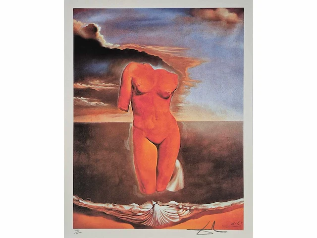 Dali - litho - 40 x 50 - afbeelding 1 van  4