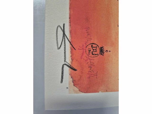 Dali - litho - 50 x 40 - afbeelding 3 van  3
