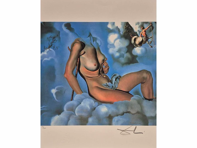 Dali - litho - 50 x 40 - afbeelding 1 van  4
