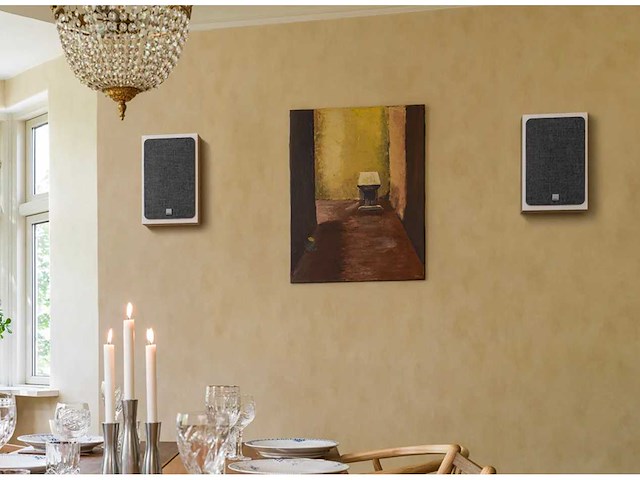 Dali oberon on-wall light oak 2-delige speakerset - afbeelding 3 van  5