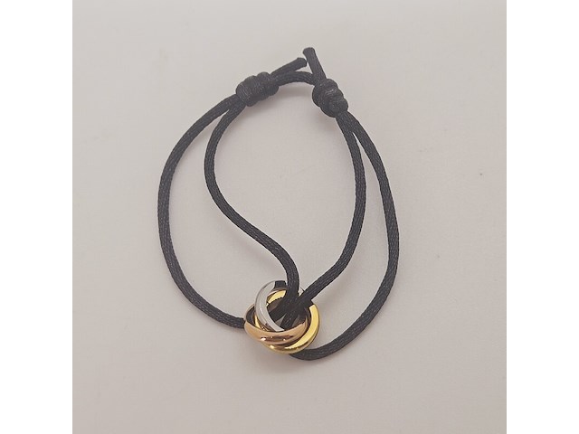 Dames armband zwart - afbeelding 1 van  3