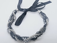 Dames collier strass diamand - romano p.c. hoofdstraat - afbeelding 1 van  4