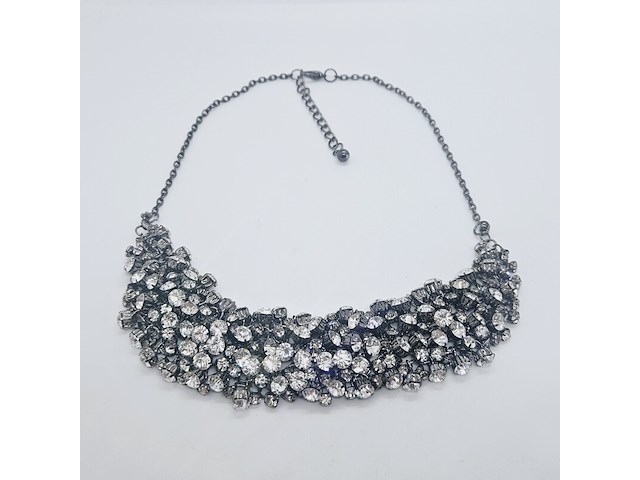 Dames collier strass diamand - romano p.c. hoofdstraat - afbeelding 1 van  5