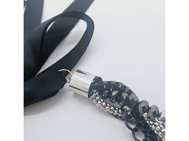 Dames collier strass diamand - romano p.c. hoofdstraat - afbeelding 3 van  4