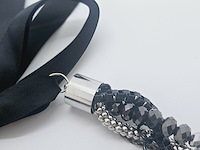 Dames collier strass diamand - romano p.c. hoofdstraat - afbeelding 3 van  4