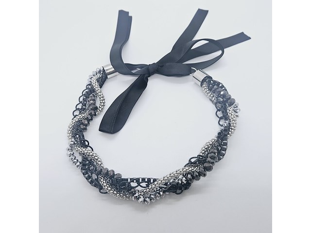 Dames collier strass diamand - romano p.c. hoofdstraat - afbeelding 1 van  4