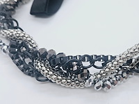 Dames collier strass diamand - romano p.c. hoofdstraat - afbeelding 2 van  4