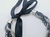 Dames collier strass diamand - romano p.c. hoofdstraat - afbeelding 3 van  4