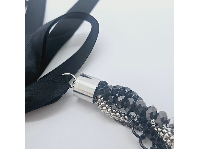 Dames collier strass diamand - romano p.c. hoofdstraat - afbeelding 4 van  4