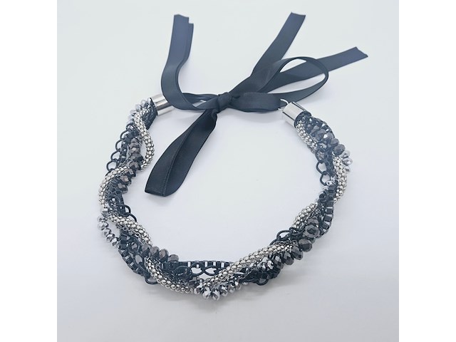 Dames collier strass diamand - romano p.c. hoofdstraat - afbeelding 1 van  4