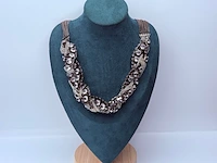 Dames collier strass diamand - romano p.c. hoofdstraat - afbeelding 2 van  8