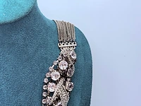 Dames collier strass diamand - romano p.c. hoofdstraat - afbeelding 4 van  8