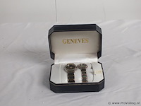 Dames en heren horloge in cadeau verpakking - afbeelding 1 van  1