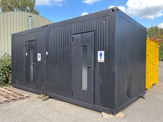 Dames-/heren toilet unit (2x) - afbeelding 1 van  17