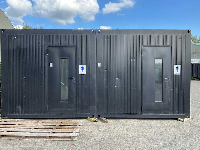 Dames-/heren toilet unit (2x) - afbeelding 10 van  17