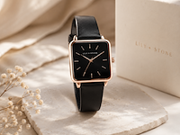Dames horloge lily&stone, rosado & black - afbeelding 1 van  2
