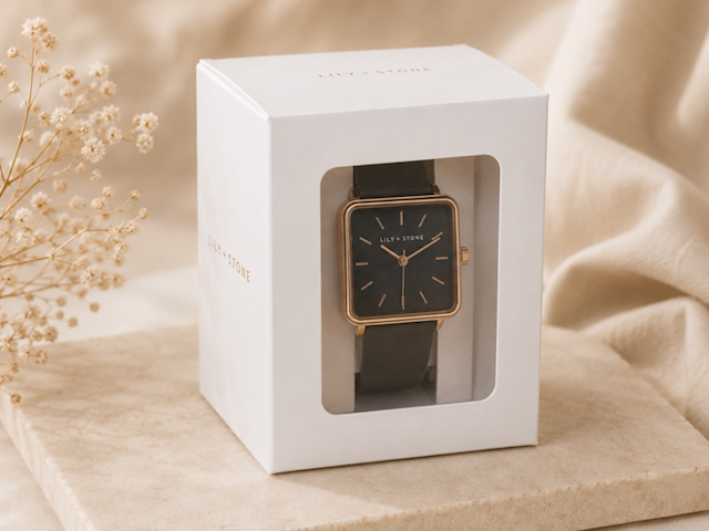 Dames horloge lily&stone, rosado & black - afbeelding 2 van  2
