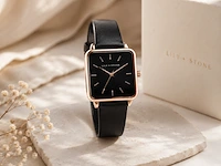 Dames horloge lily&stone, rosado & black