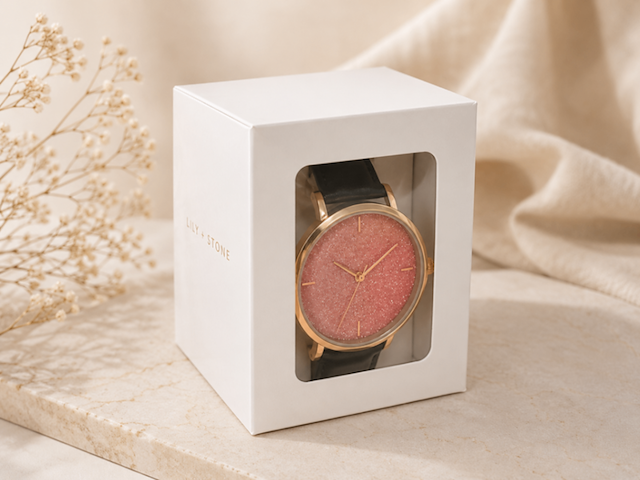 Dames horloge lily&stone, sparkling rose - afbeelding 2 van  2