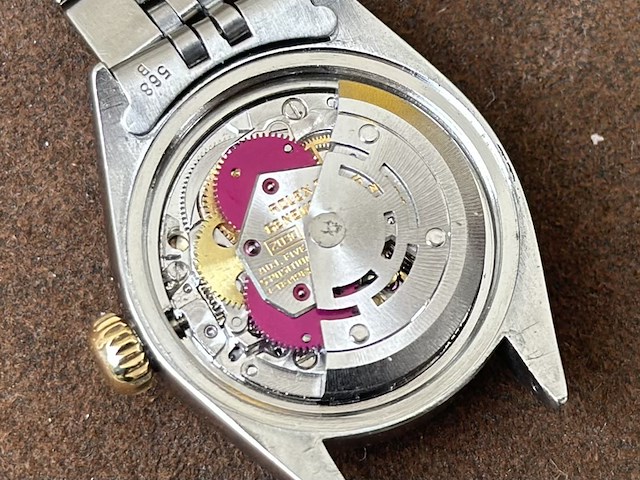 Dames horloge rolex, 6917, staal/goud, 1978 - afbeelding 6 van  16