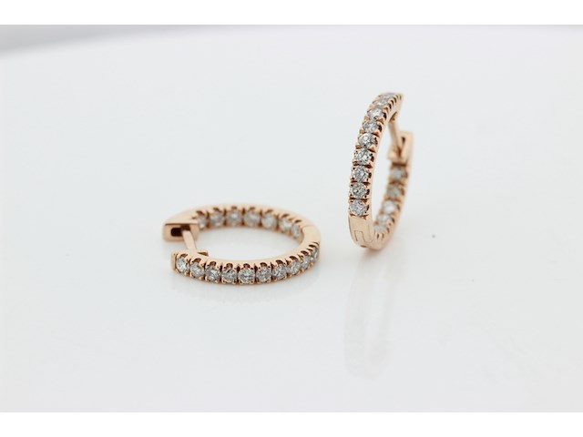 Dames oorbellen creool - afbeelding 1 van  8