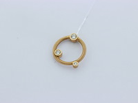 Dames oorbellen niessing, artist cirkel - afbeelding 3 van  4