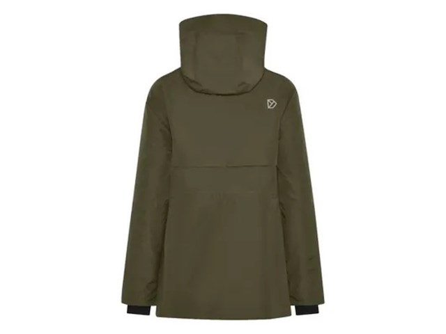 Dames outdoorjas didriksons, tuva wns parka 505820 maat 44, deep green - afbeelding 2 van  2
