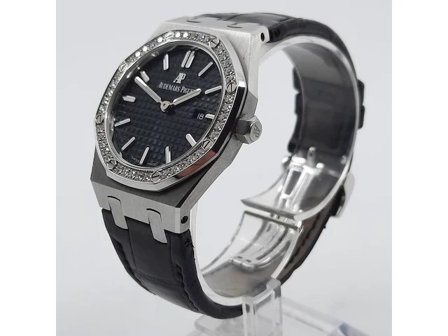 Dames polshorloge, audemars piguet, royal oak 67651st,zz.d002cr.01 - afbeelding 12 van  48