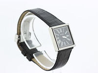 Dames polshorloge, chanel, mademoiselle, zwarte wijzerplaat, ca 2010 - afbeelding 2 van  8