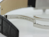 Dames polshorloge, chanel, mademoiselle, zwarte wijzerplaat, ca 2010 - afbeelding 5 van  8