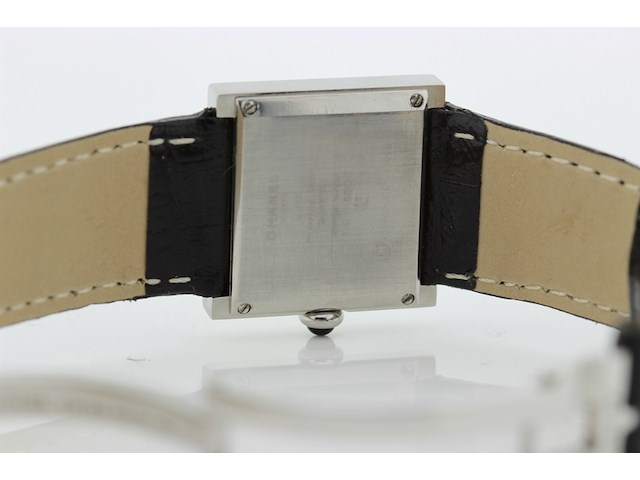 Dames polshorloge, chanel, mademoiselle, zwarte wijzerplaat, ca 2010 - afbeelding 6 van  8