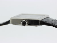 Dames polshorloge, chanel, mademoiselle, zwarte wijzerplaat, ca 2010 - afbeelding 7 van  8