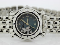 Dames polshorloge chopard, happy fish, blauwe wijzerplaat, bouwjaar ca 2000 - afbeelding 4 van  6