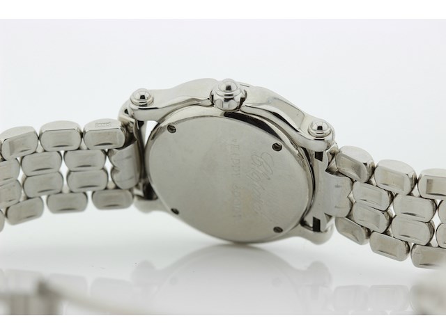 Dames polshorloge chopard, happy fish, blauwe wijzerplaat, bouwjaar ca 2000 - afbeelding 6 van  6