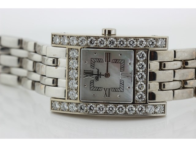 Dames polshorloge, chopard, your hour, parelmoer, 2001 - afbeelding 7 van  12