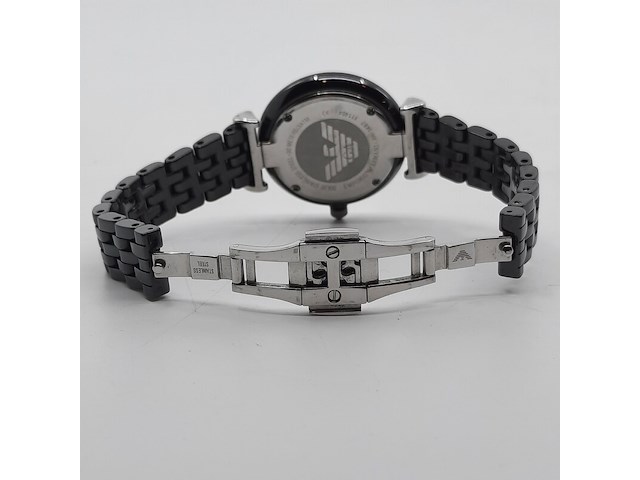Dames polshorloge, emporio armani, ar 1487 - afbeelding 10 van  15